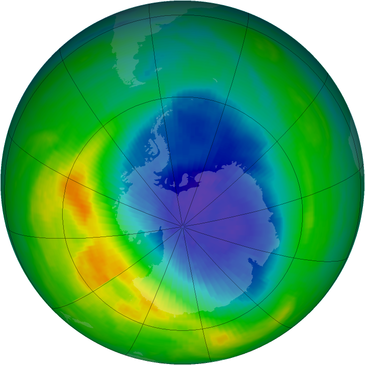 Ozone Map 1983-10-13